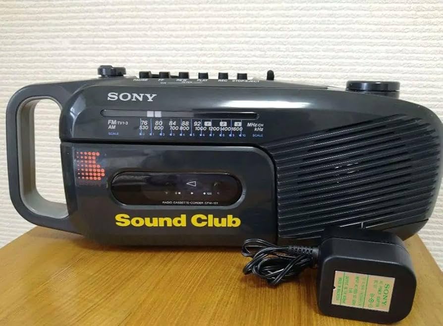 新品 SONY Sound-Club CFM-101 ラジオカセットレコーダー 2025年最新】sony cfm-101の人気アイテム - メルカリ